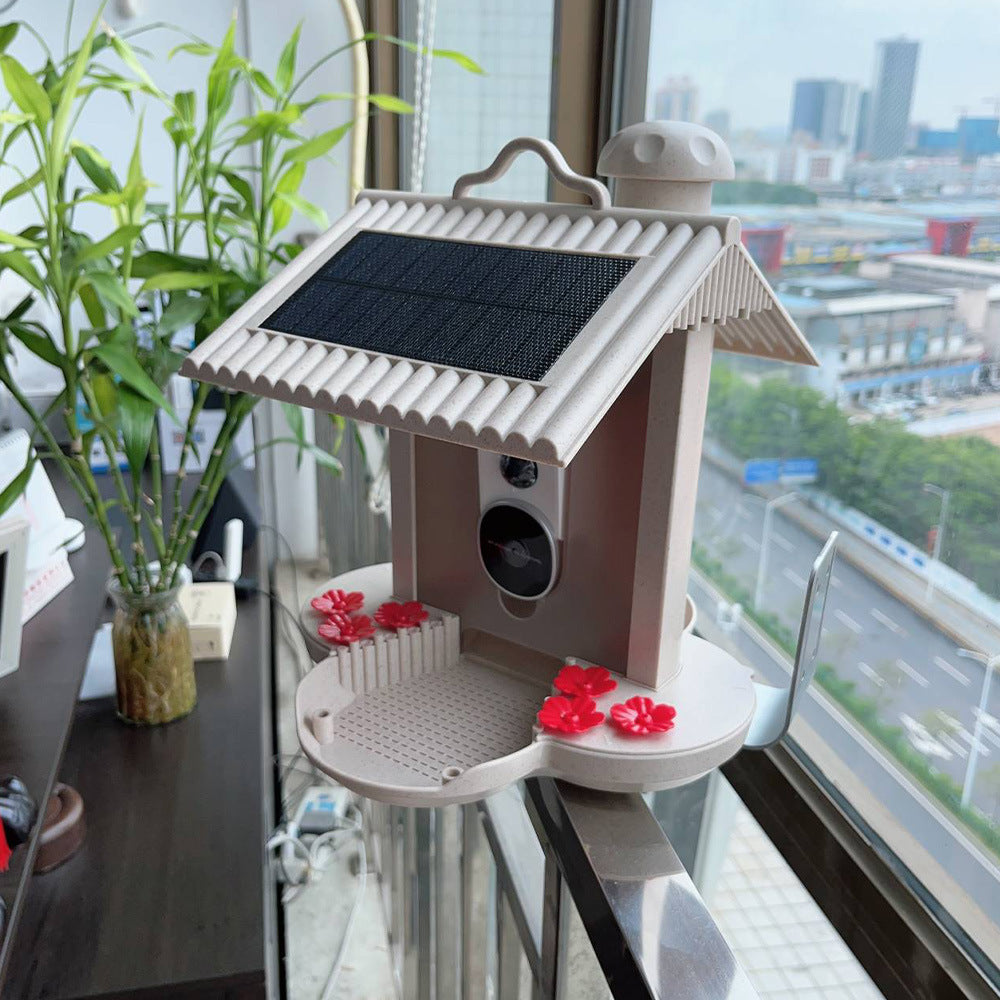 AI Smart Bird Feeder – 160° Wide Angle Camera with Bird Identification