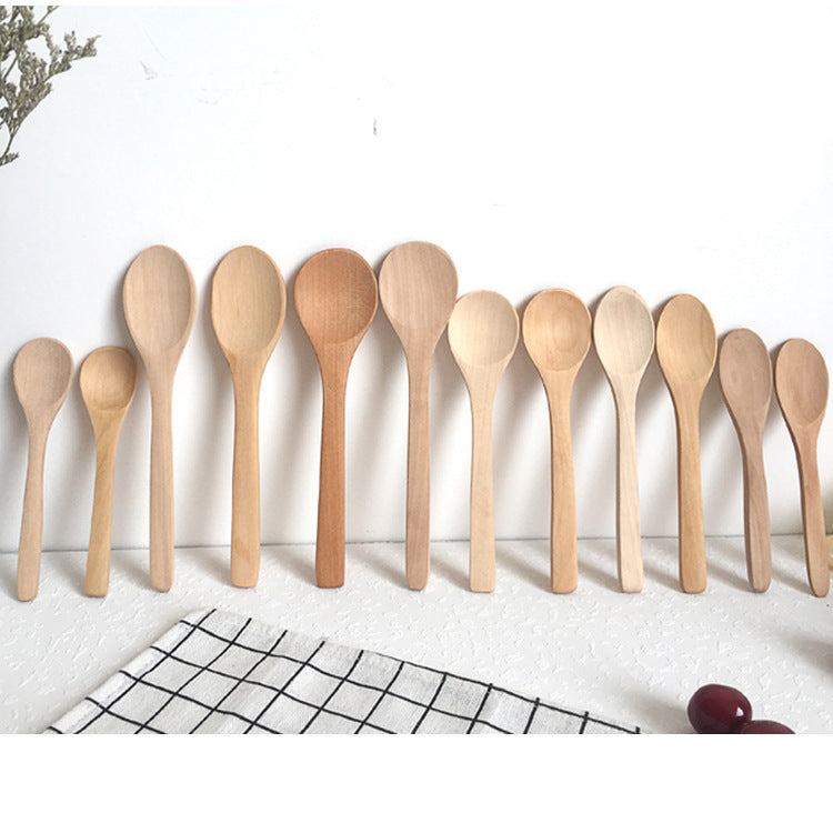 Eco-Friendly Wooden Spoon – Reusable & Biodegradable Utensil for Eating