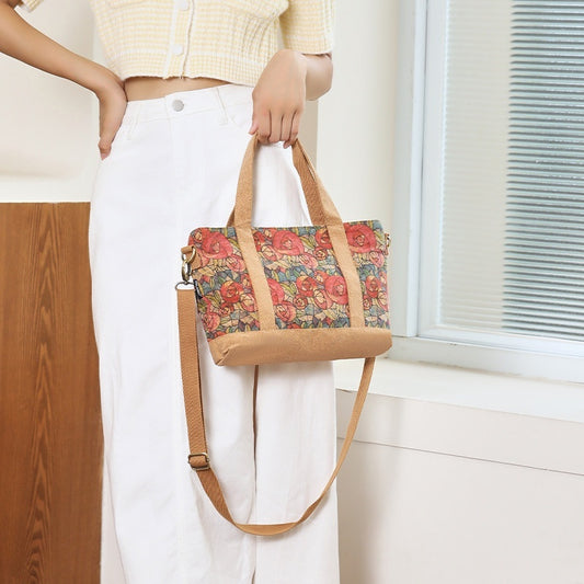 Sustainable Cork Tote Bag – Eco Crossbody Style, Lightweight & Durable