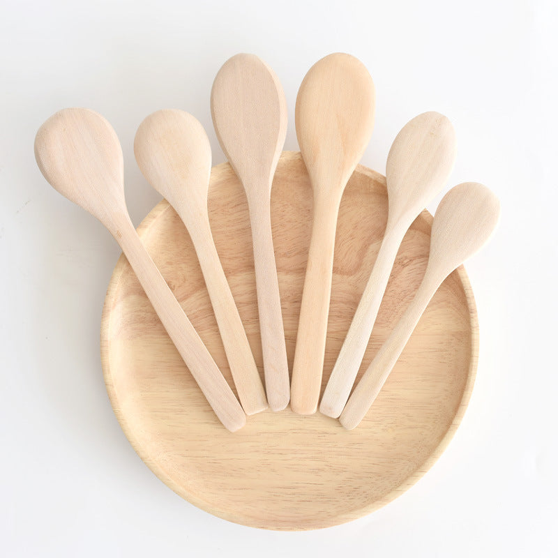 Eco-Friendly Wooden Spoon – Reusable & Biodegradable Utensil for Eating