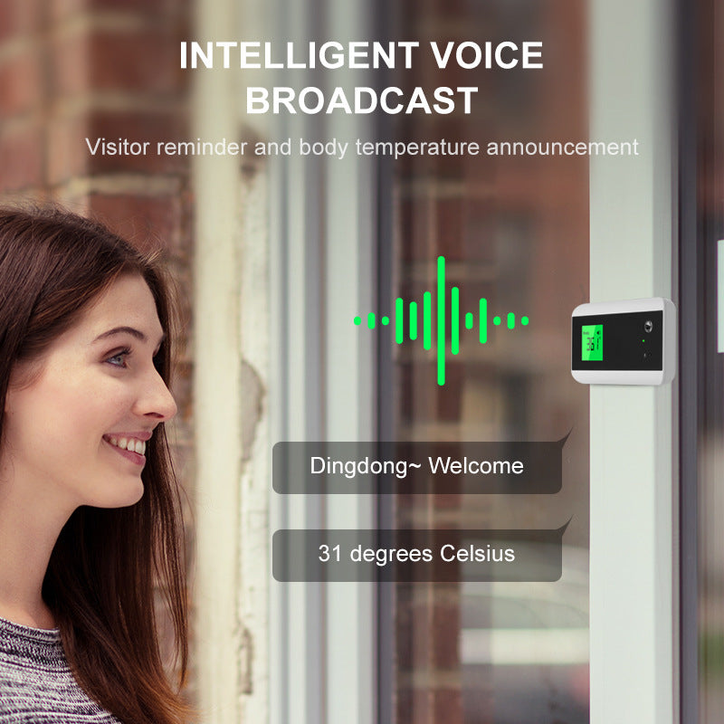 AI Smart Voice Thermometer – Intelligent Temperature Reader with Voice Broadcast