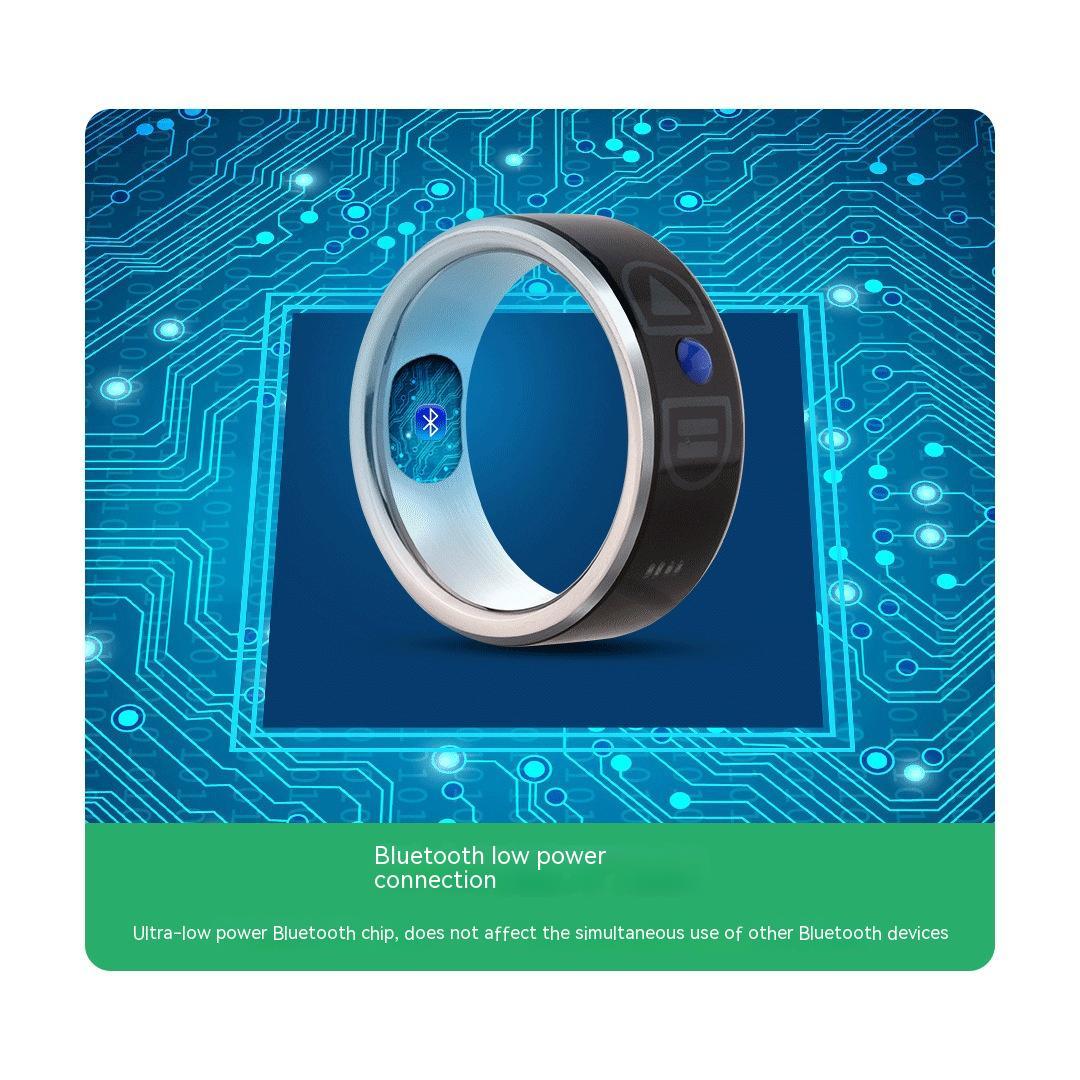 AI Smart Ring with Voice Control – E-Book Flip & Wearable Reader