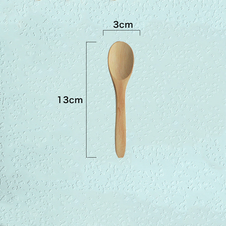 Eco-Friendly Wooden Spoon – Reusable & Biodegradable Utensil for Eating