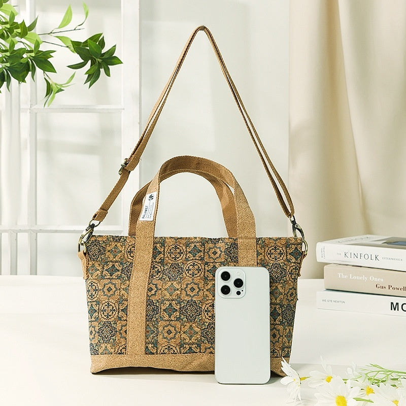 Sustainable Cork Tote Bag – Eco Crossbody Style, Lightweight & Durable