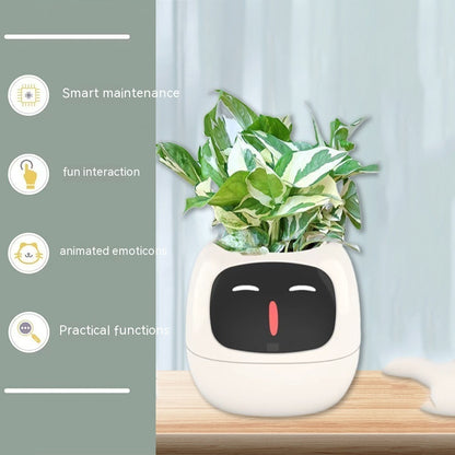 AI Smart Planter – 49+ Facial Expressions, 7 Sensors & Interactive Plant Care