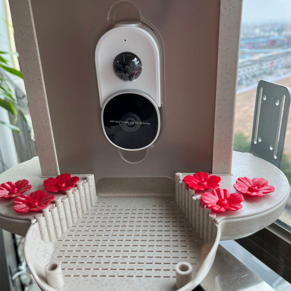 AI Smart Bird Feeder – 160° Wide Angle Camera with Bird Identification