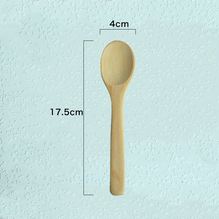 Eco-Friendly Wooden Spoon – Reusable & Biodegradable Utensil for Eating